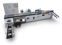 Inline, modular and multifunctional book finishing line.